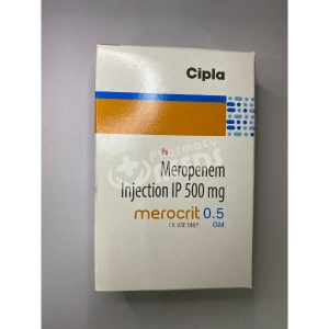 MEROCRIT-0.5GM INJECTION